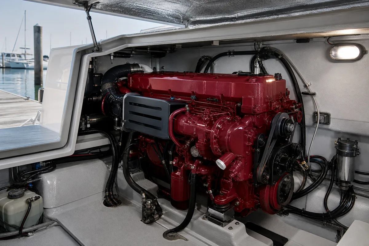 Entretien d'un diesel marin : le calendrier réel