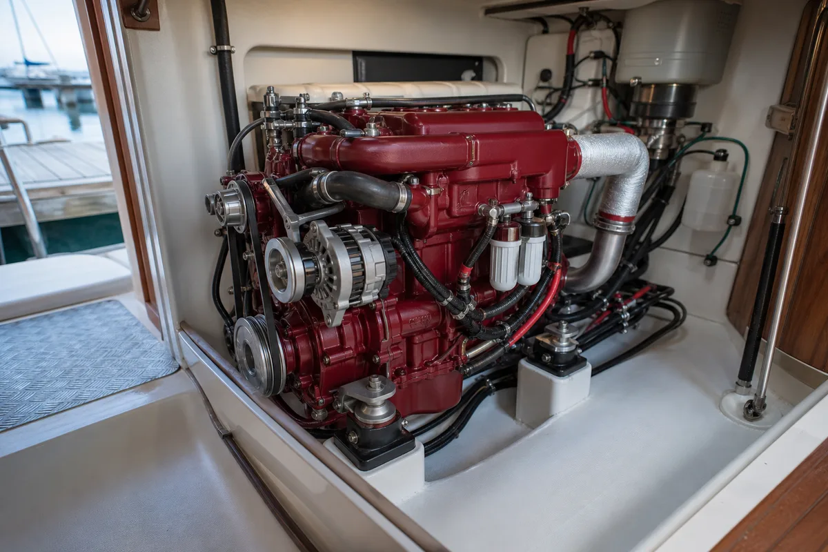 Petits diesels marins de 9 à 20 ch : ce qui les distingue